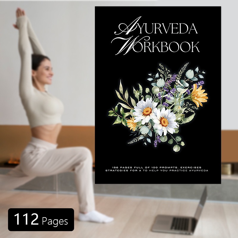 Health Wellness Journal - Nowy YURVEDA ORKBOOS Dziennik do Praktyki