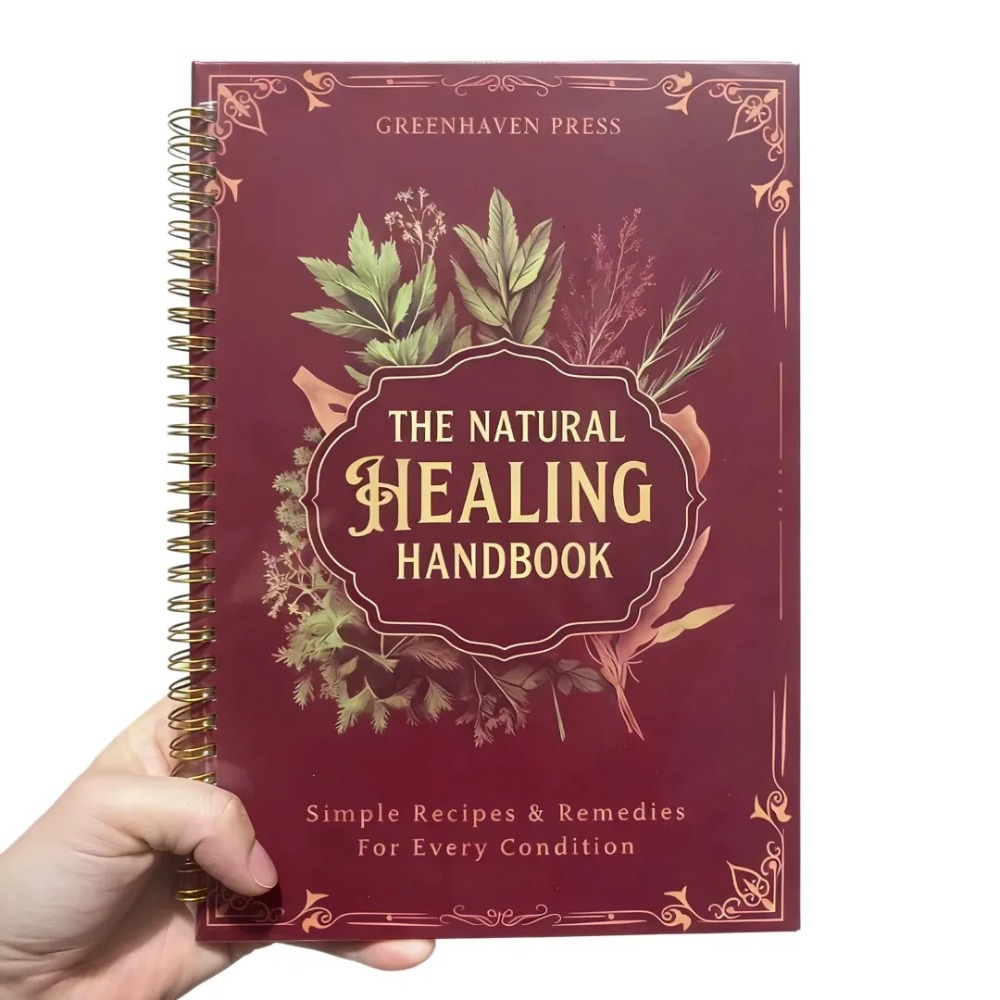 Holistic Health & Wellness - Podręcznik Naturalnej Terapii: Spiralnie Zszyty Przewodnik