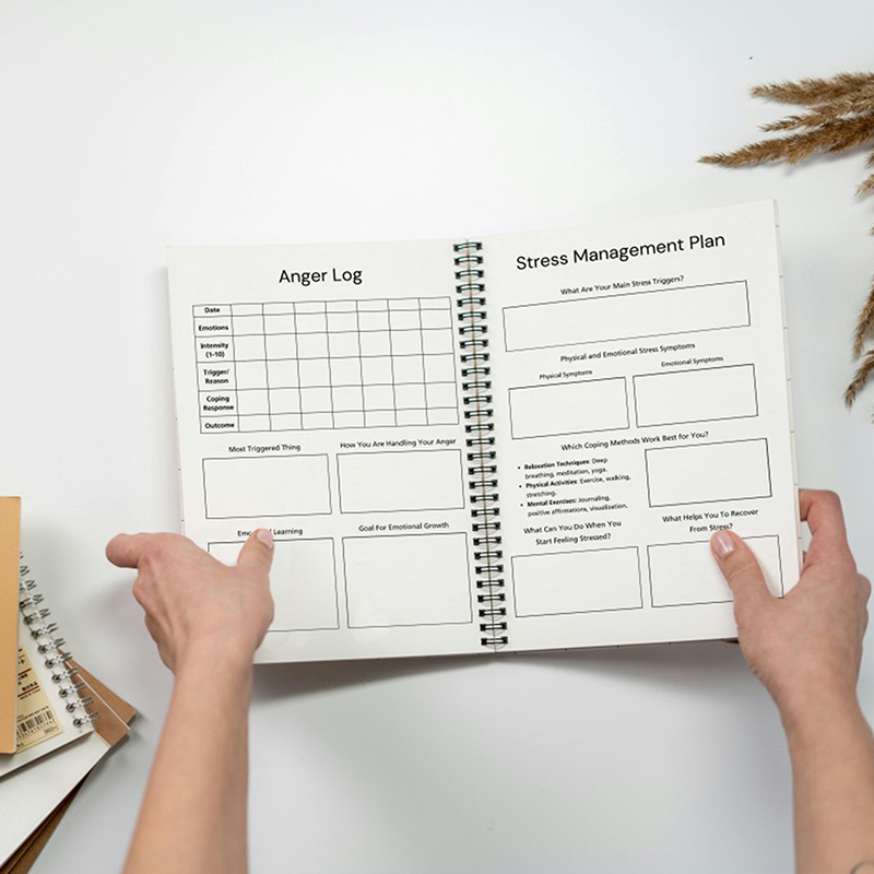 Health Wellness Journal - Nowy dziennik zdrowia psychicznego, Planer zdrowia
