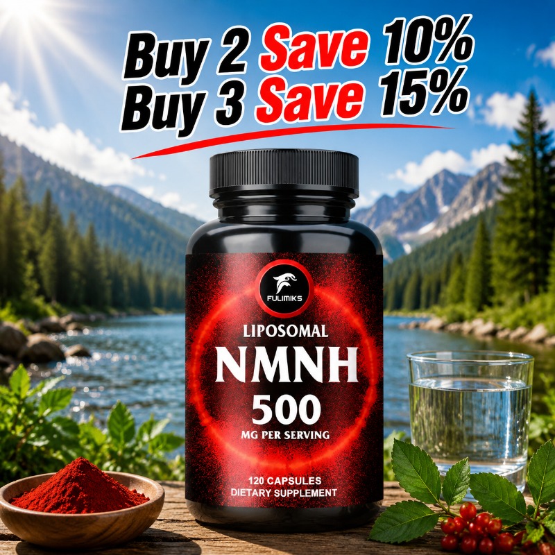 Holistic Health & Wellness - Wysoko Liposomowy NMNH 500mg, wspomaga obronę