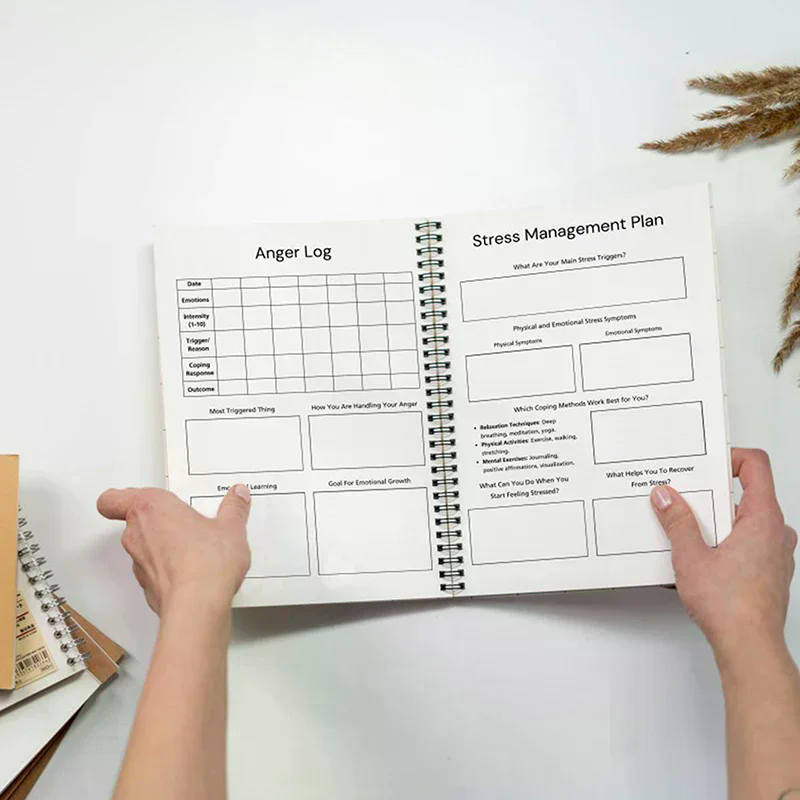 Health Wellness Journal - Dziennik zdrowia psychicznego, Planer zdrowia psychicznego,