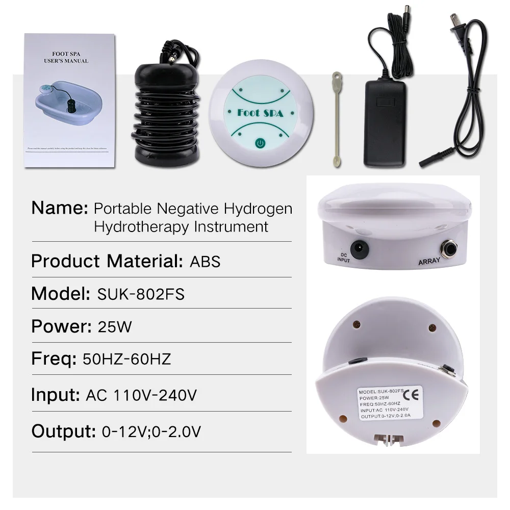 Jonowa kąpiel stóp Detox Jonow – Foot Bath Massager recenzja i cena