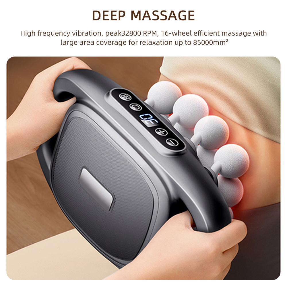 16-głowicowy pistolet powięzio – Health Wellness Massage recenzja i cena