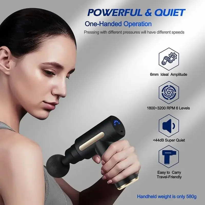 Przenośny pistolet do masażu p – Health Wellness Massage recenzja i cena