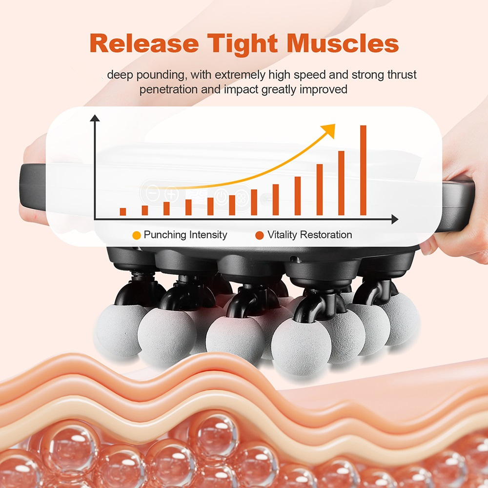 16-głowicowy pistolet powięzio – Health Wellness Massage recenzja i cena