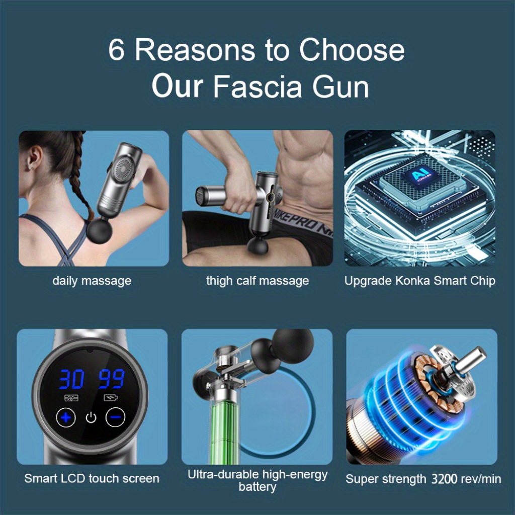 99-poziomowy pistolet do masaż – Health Wellness Massage recenzja i cena