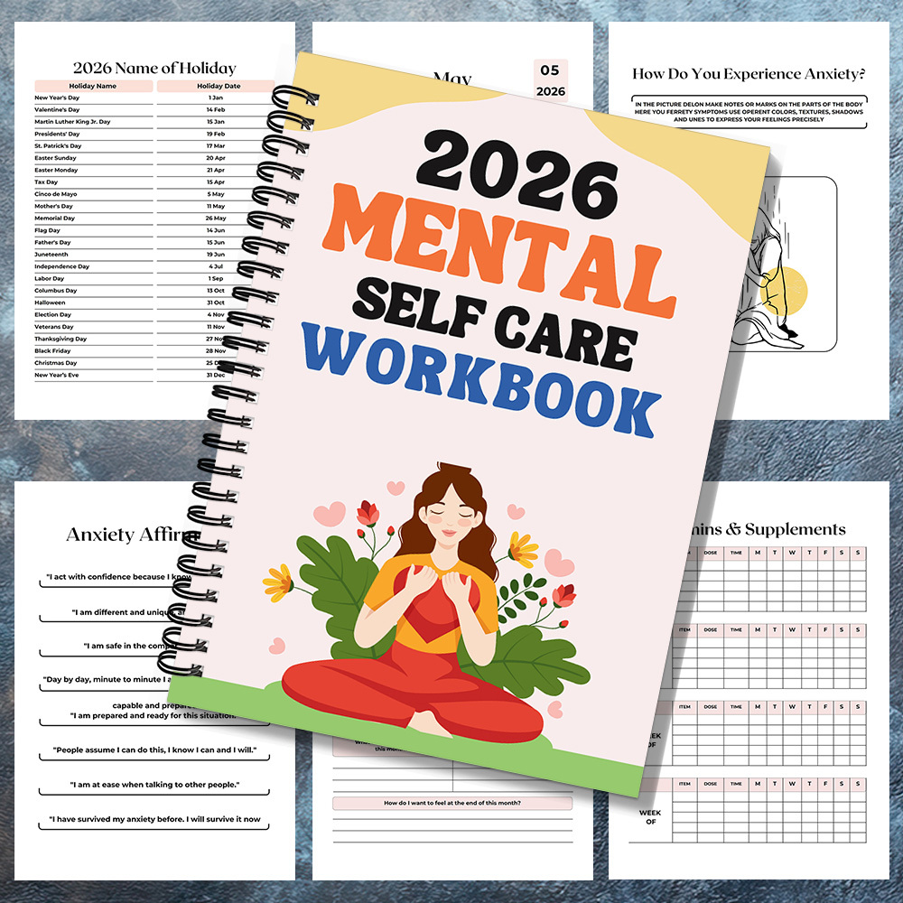 1 szt. 2026 Praktyczny zeszyt  – Health Wellness Journal recenzja i cena